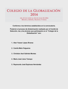 Conforme a los términos establecidos en la convocatoria. Posterior
