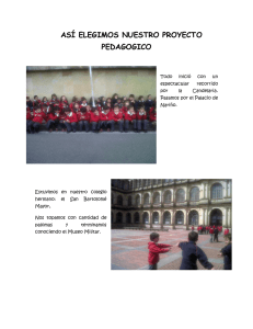 así elegimos nuestro proyecto pedagogico