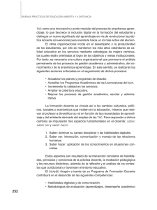 TAC como una innovación y punto medular del proceso de