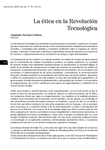 La ética en la Revolución Tecnológica