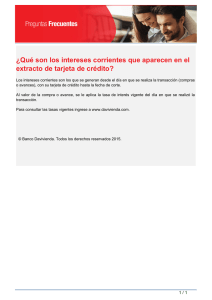 ¿Qué son los intereses corrientes que aparecen en el extracto de