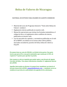Requisitos para Examen de Agente Corredor 2014