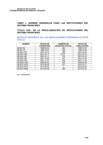 1048 - Superintendencia de Bancos