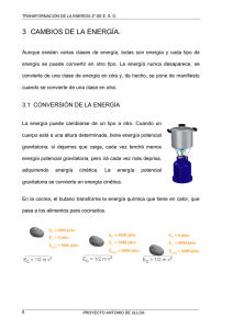 Transformación de Energía