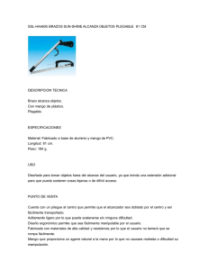 SSL-HA4605 BRAZOS SUN-SHINE ALCANZA OBJETOS