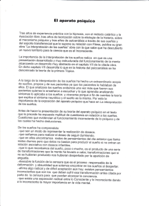 El aparato Psíquico
