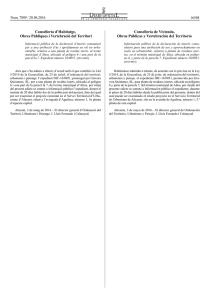 Conselleria d`Habitatge, Obres Públiques i Vertebració del Territori