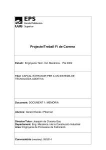 Projecte/Treball Fi de Carrera