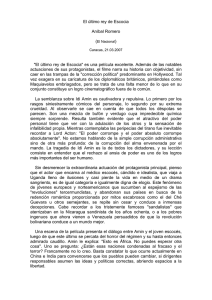 El ultimo rey de Escocia