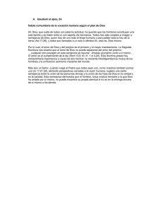 A. Gaudium et spes, 24. Índole comunitaria de la vocación humana