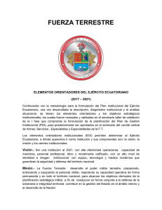FUERZA TERRESTRE - Ejército Ecuatoriano