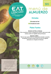 Entradas Platos Fuertes