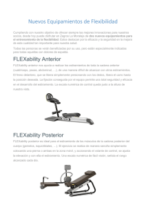Nuevos Equipamientos de Flexibilidad