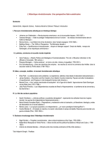L`Atlantique révolutionnaire. Une perspective ibéro