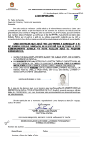 AVISO IMPORTANTE CABE DESTACAR QUE AQUÍ “NO LOS