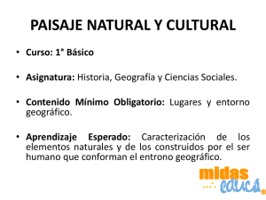 paisaje natural y cultural - Midas