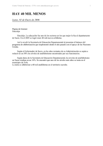 HAY 40 MIL MENOS