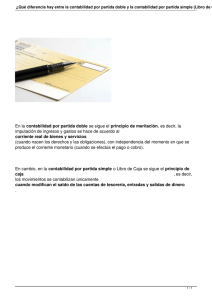 ¿Qué diferencia hay entre la contabilidad por partida doble y la