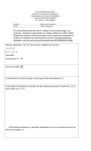 En cada problema muestre todo el trabajo necesario