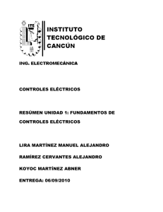 controles eléctricos