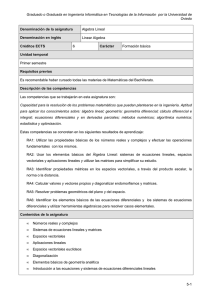 Graduado o Graduada en Ingeniería Informática en