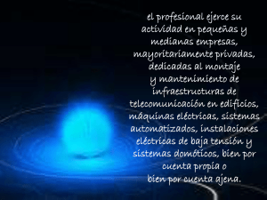 El profesional ejerce su actividad en pequeñas y medianas