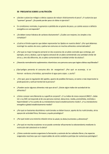30 Preguntas sobre Nutrición: Guía para una Alimentación Saludable