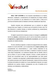 politica de calidad