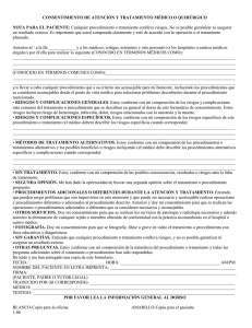 CONSENT TO MEDICAL OR SURGICAL CARE AND TREATMENT