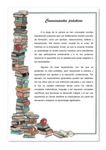Conocimientos prácticos