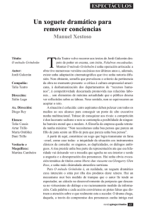 O Método Grönholm - Revista Galega de Teatro