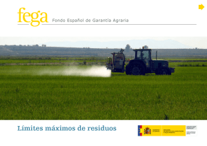 Límites máximos de residuos