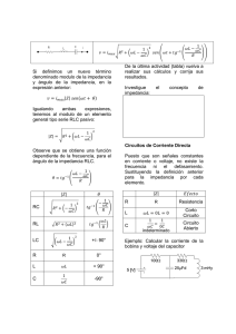 Si definimos un nuevo término denominado modulo de la