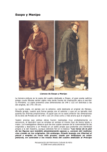 Esopo y Menipo - Adra Cultural