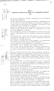 - ) Que la clase trabajadora es oprimida y explot~da por la clase
