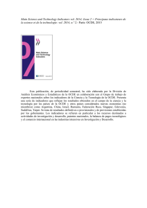 Main Science and Technology Indicators vol. 2014, n.º 2