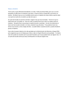 Wayne, voluntario Tenía mucha, mucha dificultad entendiendo a mi