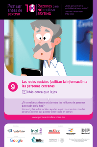 Las redes sociales facilitan la información a las personas cercanas