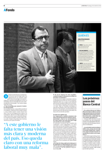 A este gobierno le falta tener una visión más clara y