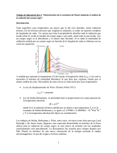 Introducción Toda superficie cuya temperatura sea mayor que la del