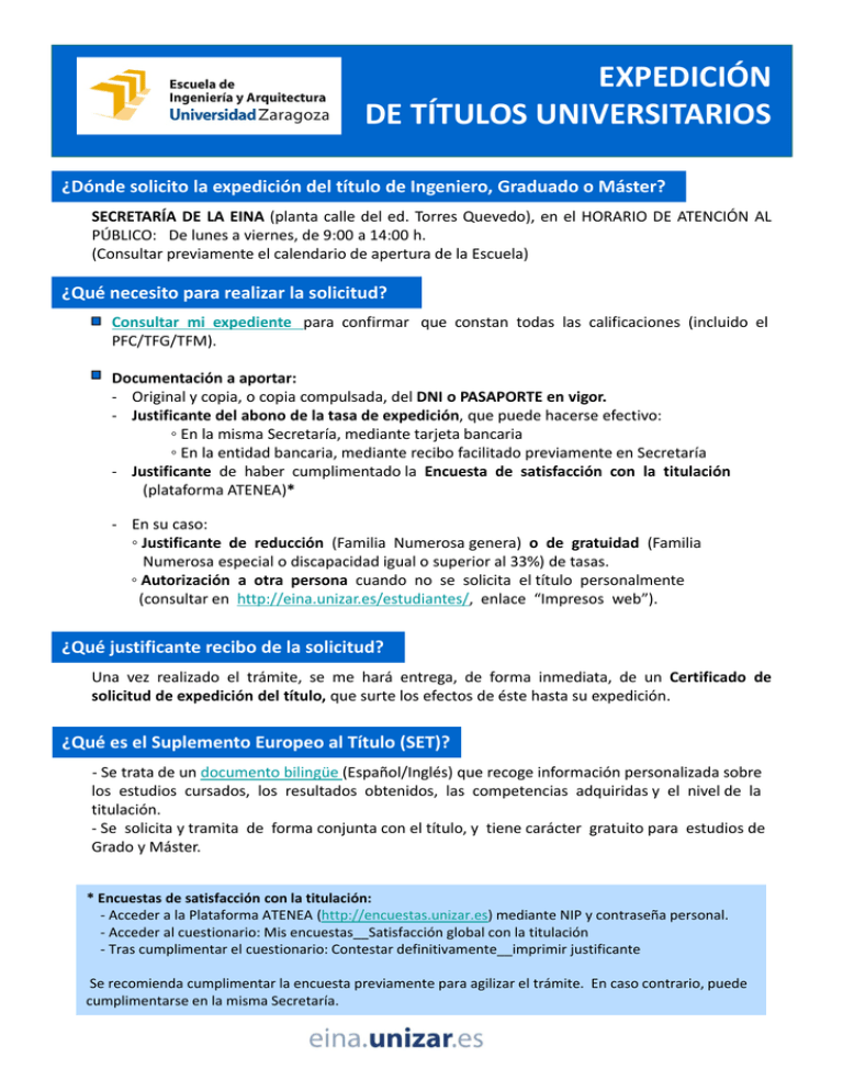 C mo Solicitar El T tulo Universitario
