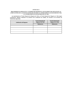 ANEXO 20.1.5. PROCEDIMIENTO OPERATIVO Y NÚMEROS DE