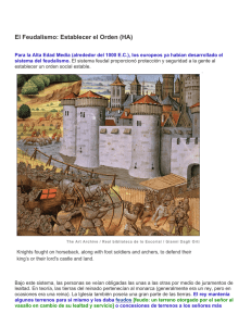 El Feudalismo: Establecer el Orden (HA)
