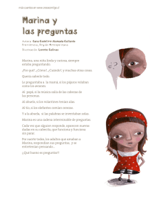 Marina y las preguntas