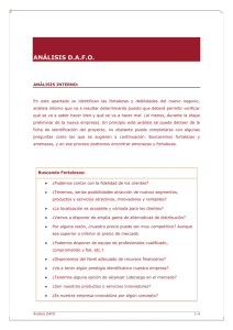 ANÁLISIS D.A.F.O.
