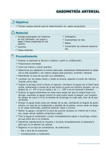gasometría arterial