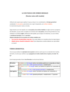 Voz Pasiva con Modales en Inglés: Guía Gramatical