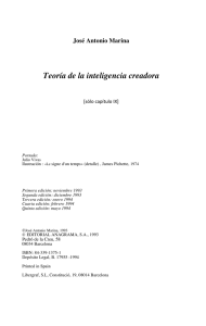 Teoría de la inteligencia creadora