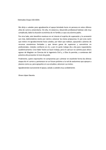 Carta Agradecimiento