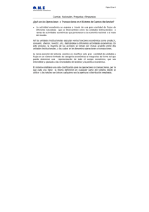 Qué son las Operaciones o Transacciones en el Sistema de